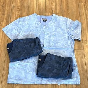 Set/3 EUC Eckō Men’s Scrub Tops